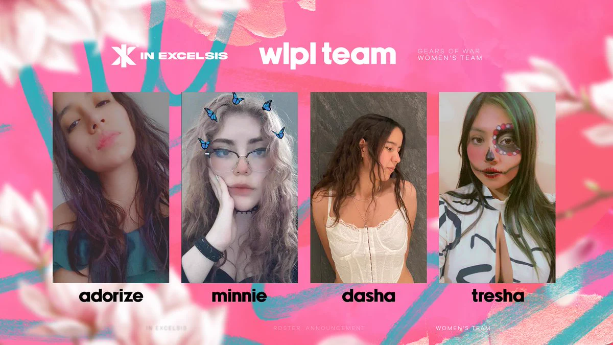 The In Excelsis Gear's women team that will represent us at the WLPL 2023.