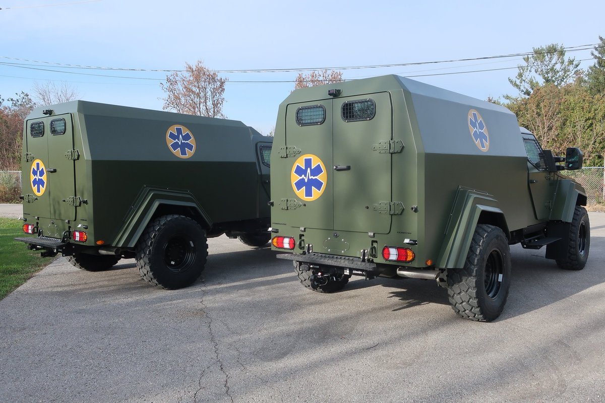 TerradyneArmor's tweet image. MPV Medevac Ambulances fresh off the assembly line

#ProtectionWithPresence #BooBooBus