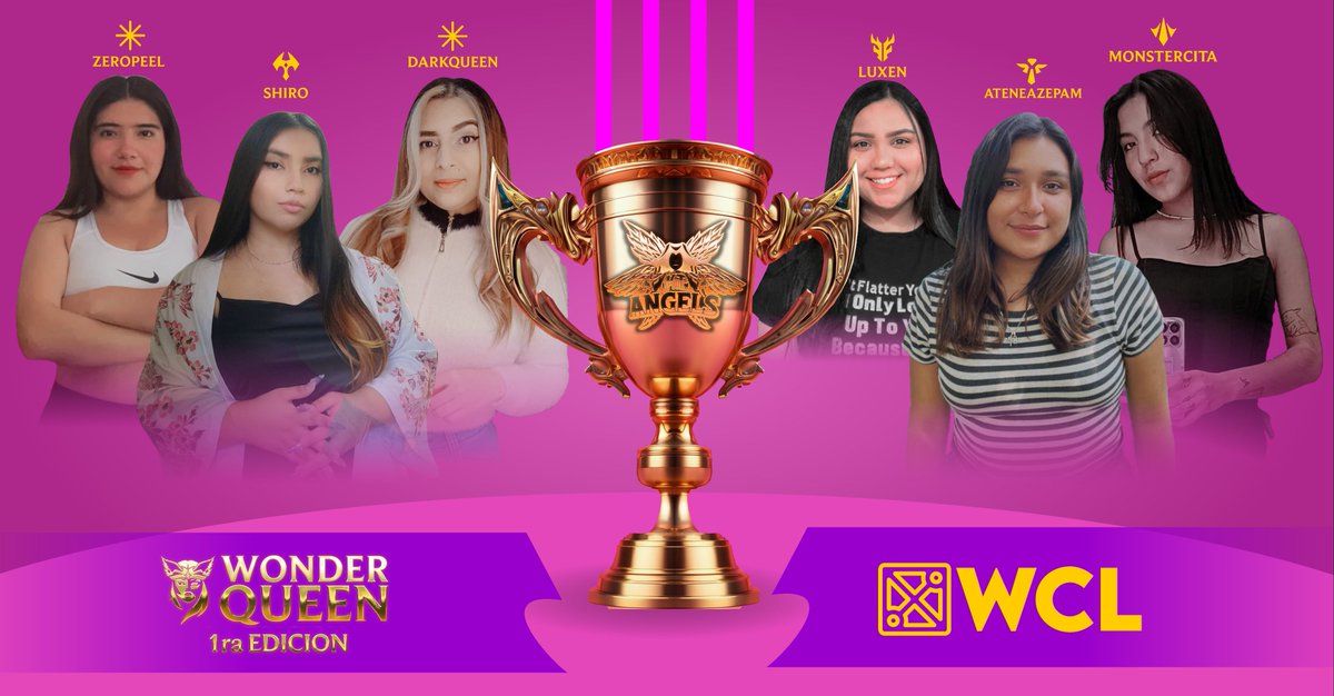 Dicen por ahí "Tarde pero seguro"

Una excelente felicitaciones a las Maravillosas campeonas de la primera edición de la Wonder Queens 👑 "KT Angels" quienes demostraron dominar la grieta durante todo el torneo. 

#wonderqueenswr #Wildrift