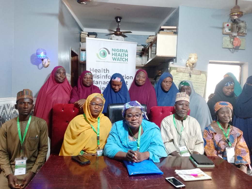 In the spirit of curbing the menace of health misinformation/disinformation in Nigeria NHW fellows  paid a sensitization/awareness visit to the women wing of  Madarasatul Khalid Ibn Waleed dutsen Kuran Hausa Minna, Niger state.

#healthfactchecknaija