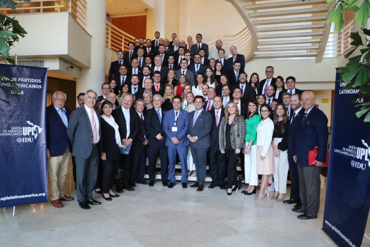 International Democracy Union (@idualliance) on Twitter photo Congratulations <a href="/Red_UPLA/">UPLA #33años</a> for realising a highly impactful meeting in Paraguay and for re-electing your leadership headed by Chairman <a href="/JulianObiglio/">Julian Obiglio</a>. IDU is looking forward to an ever closer cooperation. Felicidades! 🇵🇾🌎 Congratulations <a href="/Red_UPLA/">UPLA #33años</a> for realising a highly impactful meeting in Paraguay and for re-electing your leadership headed by Chairman <a href="/JulianObiglio/">Julian Obiglio</a>. IDU is looking forward to an ever closer cooperation. Felicidades! 🇵🇾🌎