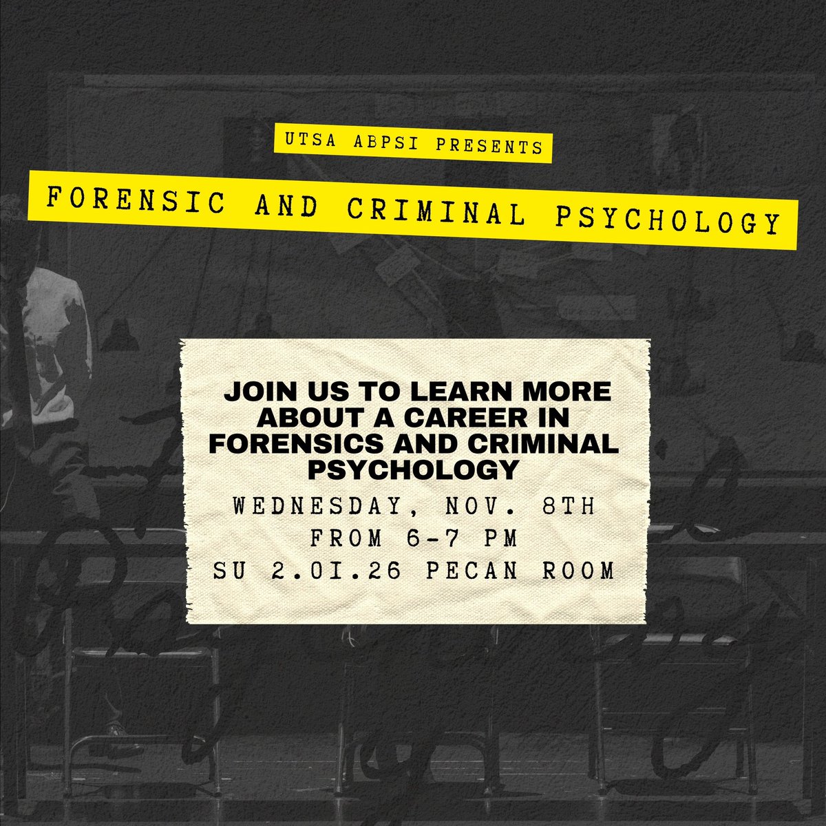 ABPsi @ UTSA tweet media