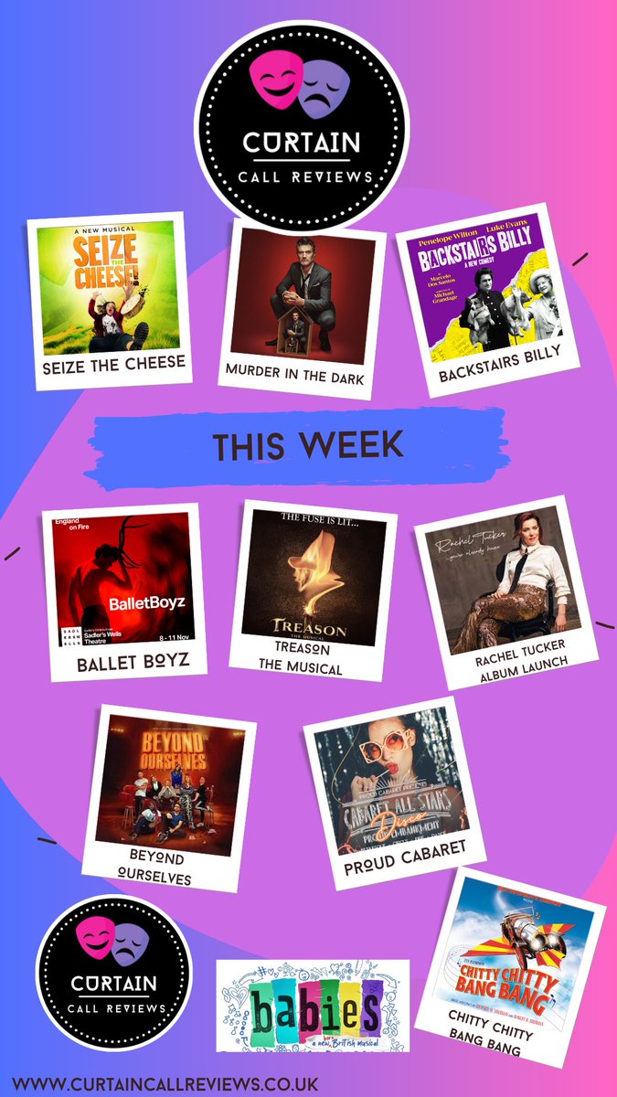 Curtain_CallRev's tweet image. Another busy week for the team! #CurtainCallReviews