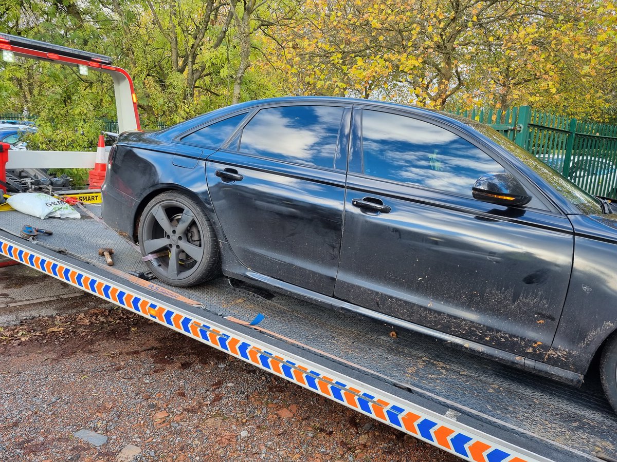 Whilst out on patrol, our officers found a stolen vehicle in Coseley. It has been recovered and will be forensically examined.