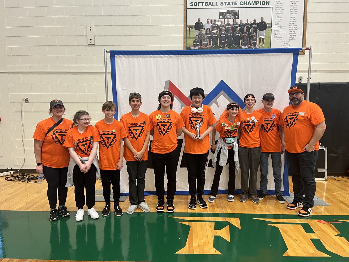fentonrobotics's tweet image. Yesterday, our FTC team 7643, The Tungsten Tigers, competed in the week at Freeland Middle School. While they didn't make it to the finals, they placed 6th overall & went 4-1-0 in regular play. They also won the Control Award!!! Everyone did a great job yesterday!! 🧡🖤🐯🤖