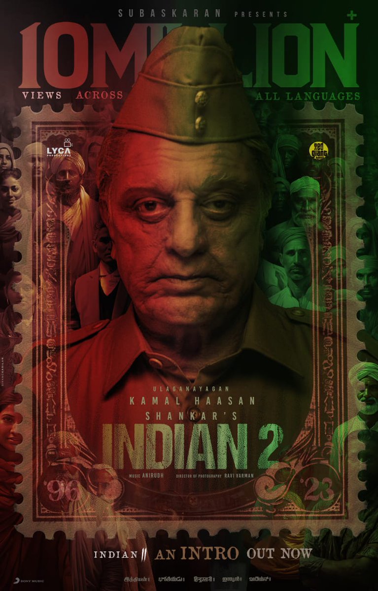 Goosebumps & nostalgia, when Senapathy says, 'Indian is back' 🤞🏻 10 Million+ Views on YouTube for INDIAN-2 AN INTRO tinyurl.com/Indian2AnIntro #Indian2 🇮🇳 Ulaganayagan @ikamalhaasan @shankarshanmugh @anirudhofficial @dop_ravivarman @sreekar_prasad @muthurajthangvl @LycaProductions