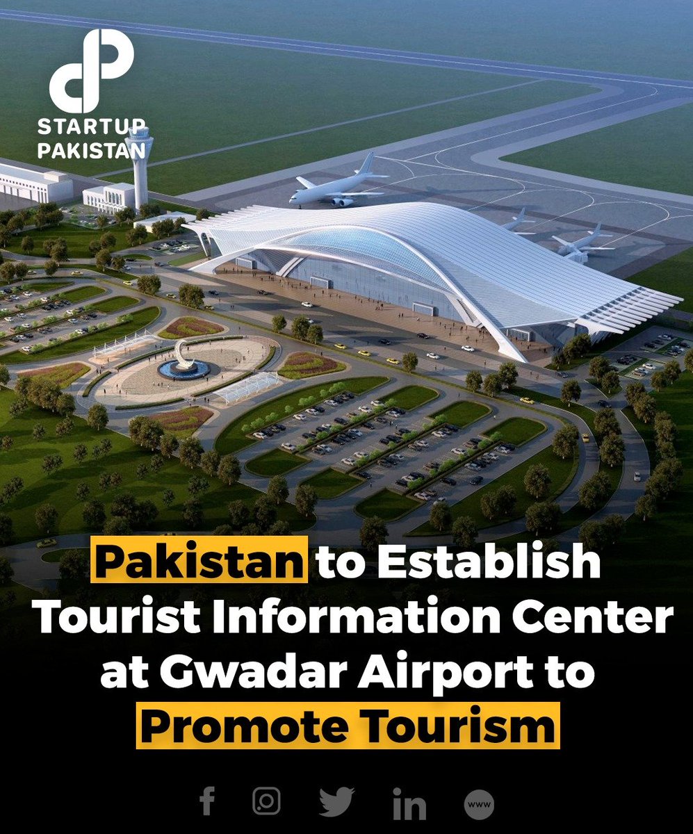 The Pakistan Tourism Development Corporation (PTDC) is planning to establish a modern Tourist Information Center (TIC) at the New Gwadar International Airport.
