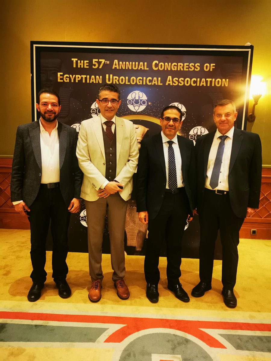 mohamadamoussa's tweet photo. ▶️Arab Association of Urology (AAU) Session during the 57th Annual Meeting of the Egyptian Urological Association (EUA) with the general secretary of AAU, Prof. Yasser Farhat, and the general secretary of the Arab School of Urology, Prof. Ahmed Hammadi.
@arab_asu 
#Urology https://t.co/9T5QIwD14N
