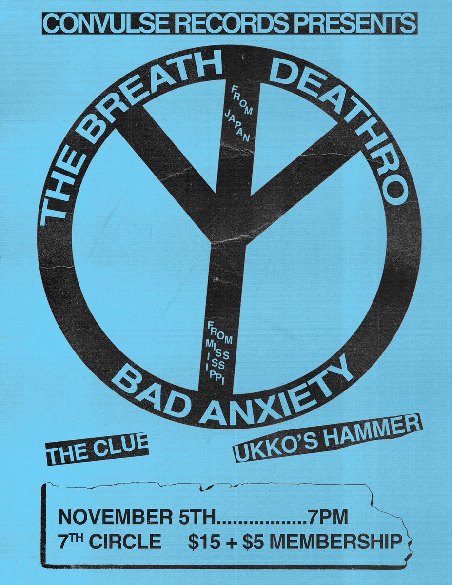 TONIGHT - THREE TOURING BANDS CAME A LONG WAY, COME SUPPORT