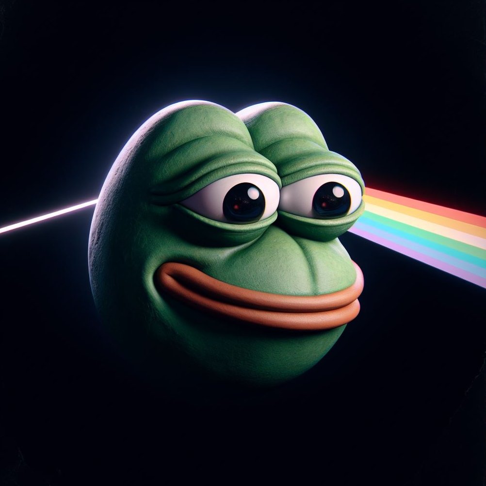 FROG SIDE OF THE MOON 🌗 $PEPE