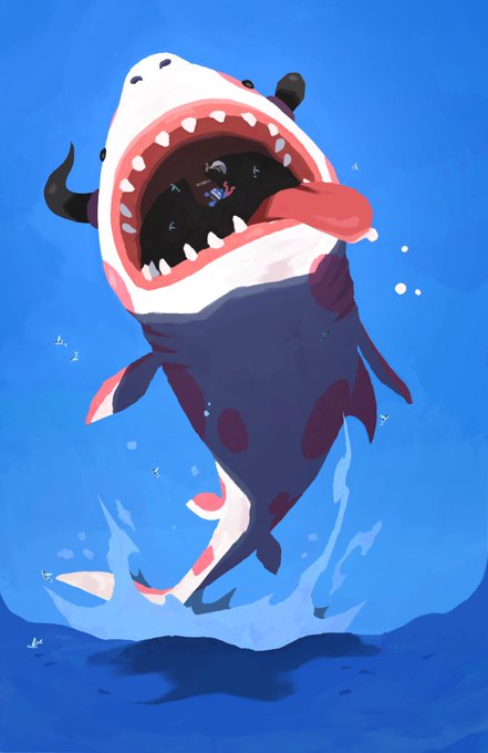 「shark」 illustration images(Latest)｜5pages