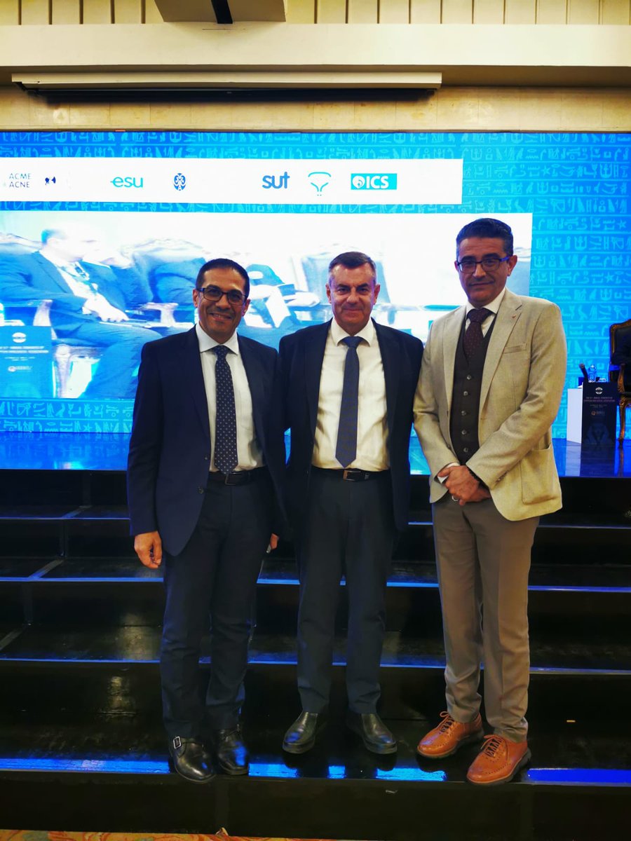mohamadamoussa's tweet photo. ▶️Arab Association of Urology (AAU) Session during the 57th Annual Meeting of the Egyptian Urological Association (EUA) with the general secretary of AAU, Prof. Yasser Farhat, and the general secretary of the Arab School of Urology, Prof. Ahmed Hammadi.
@arab_asu 
#Urology https://t.co/9T5QIwD14N