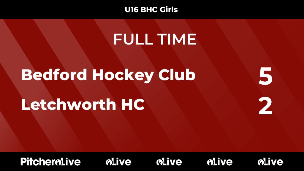 FULL TIME: Bedford Hockey Club 5 - 2 Letchworth HC
#BEDLET #Pitchero
bedfordhockeyclub.com/teams/122983/m…