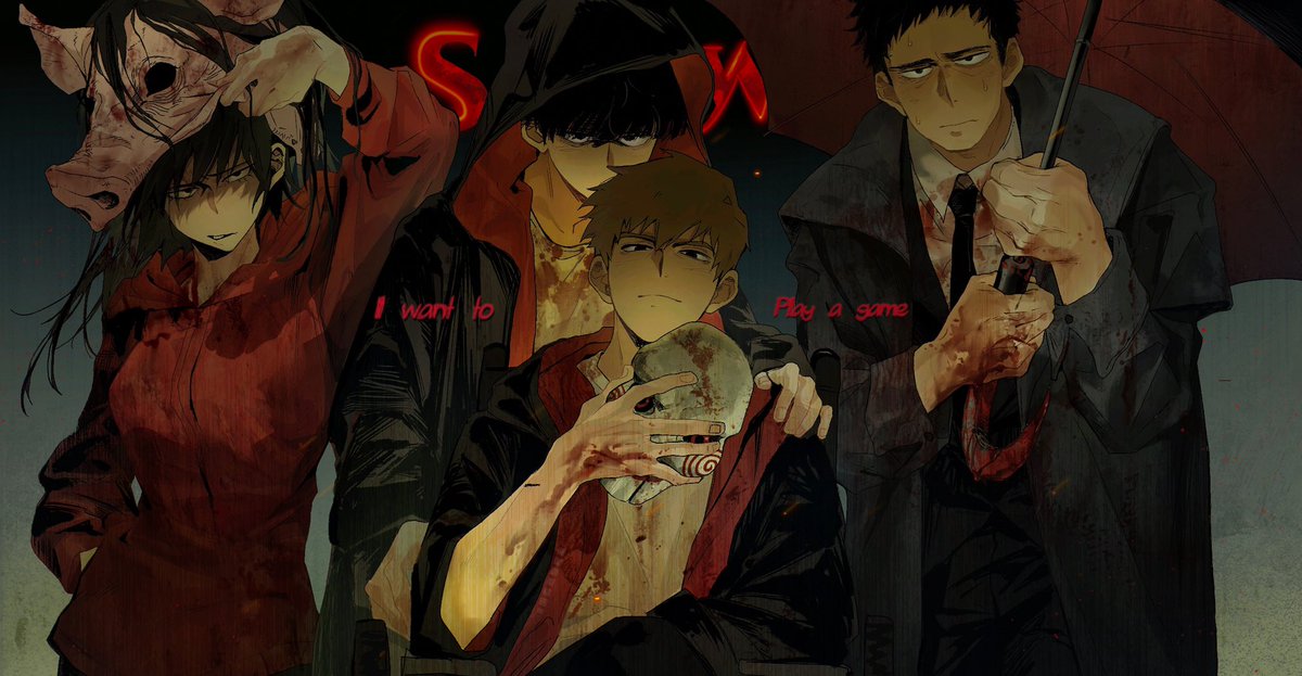 TANSU1010's tweet photo. I was fascinated by SAW a while ago … just assume it’s Halloween cosplay …
#モブサイコ100  #mobpsycho100  #saw #HappyHalloween https://t.co/WPtY5PHnEg