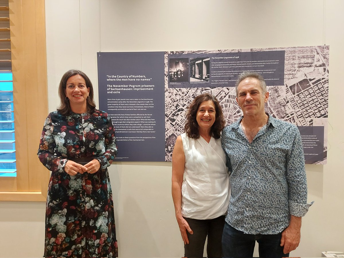 GermanyCapetown's tweet photo. 85th commemoration of the #NovemberProgrom today w/ the exhibition "In the country of numbers where the men have no names" about Jewish men who were imprisoned after the #NightofBrokenGlass at #Sachsenhausen #ConcentrationCamp. Thank you to Dr Ley for an interesting lecture! https://t.co/bJbKBpknIu