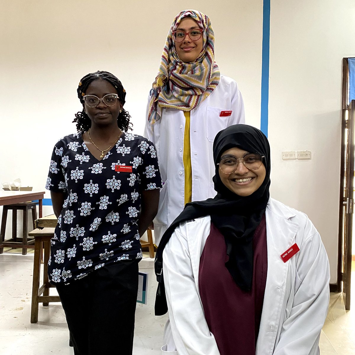 SSFKenya's tweet photo. Meet our new suturing competition champions who left us in awe! 🏆✨ Congratulations to Nawaal Bashir, Queenvale Wanyama, and Fatma Kamal! 🌟 #SuturingChampions #SSFsuturingcompetition #SSFKENYA #Surgicaltrainingkenya https://t.co/fRyXKHmAwc