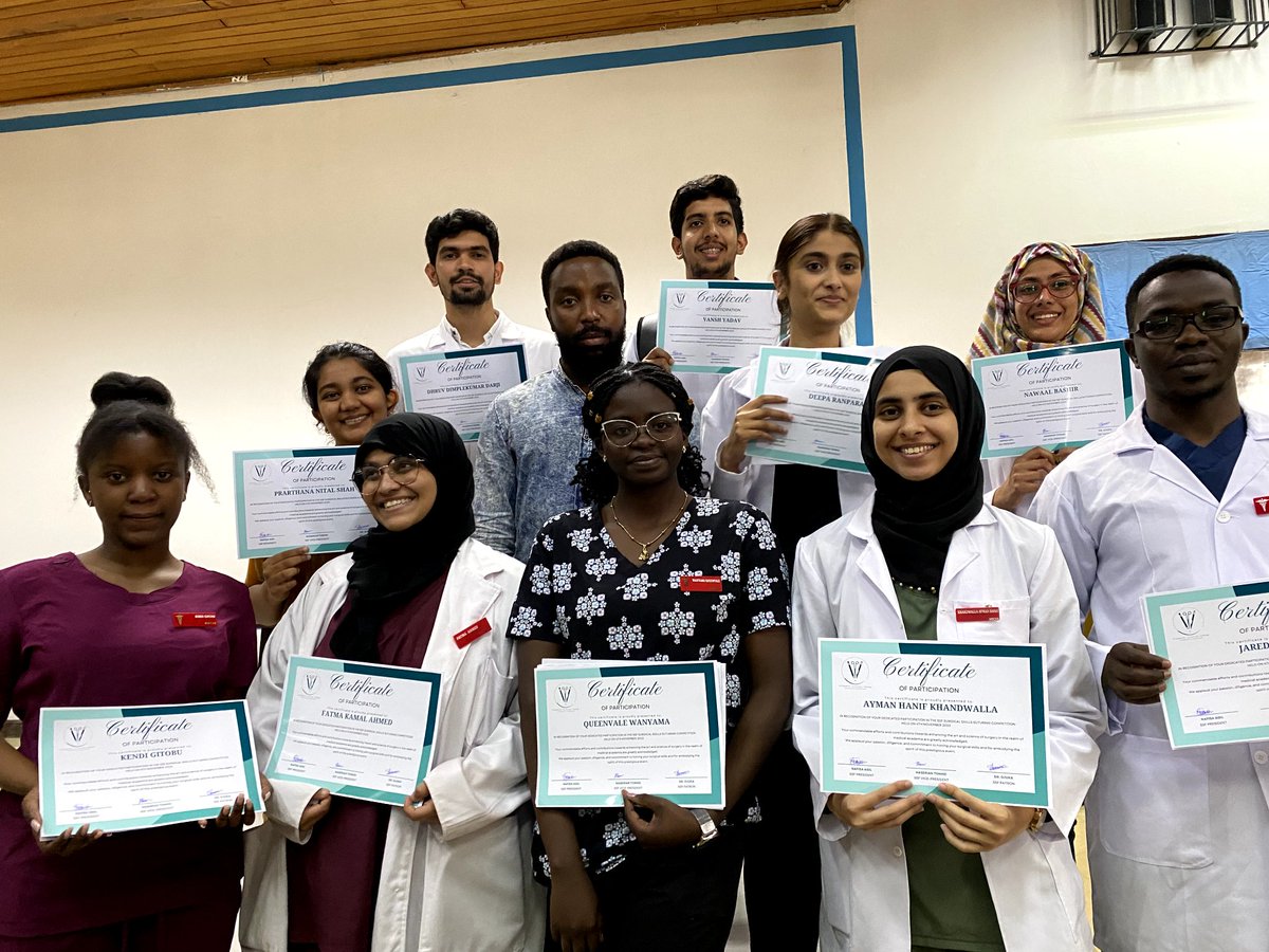 SSFKenya's tweet photo. Big thanks to our amazing participants – you made our competition truly epic! 🌟😊 Your dedication made our event a resounding success, and you're all winners in our book! 🙌🏆❤️ #AppreciationPost #EpicCompetition #EventSuccess #SSFSuturingCompetition https://t.co/vYeUUndlgo