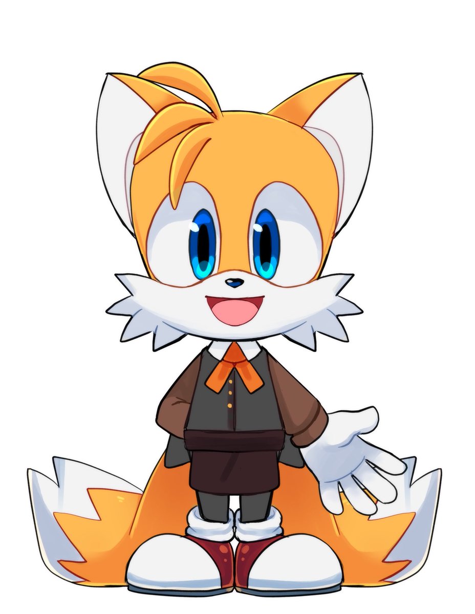 Tails will show you to your seat at the Sonic Expo Cafe! 🦊 Another piece for expo! — #SonicTheHedgehog #SonicEXPO