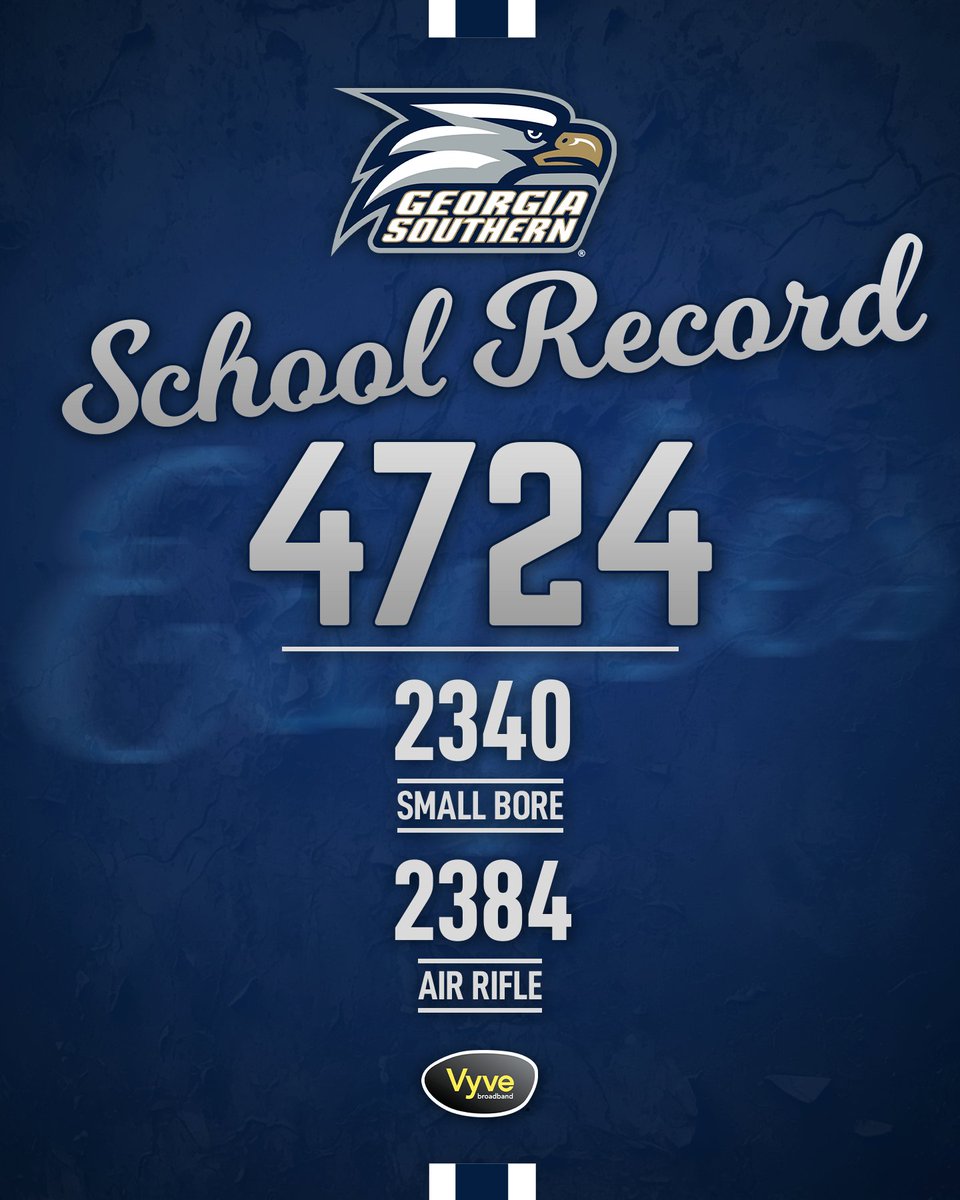 Another day, another school record 😏

Eagles come out on 🔝 over Wofford!

#HailSouthern