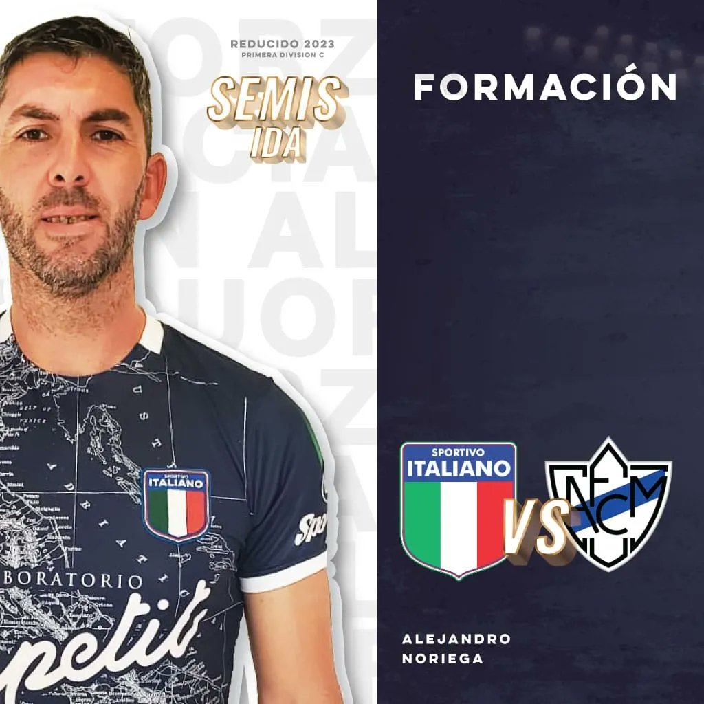 SpItaliano's tweet photo. ⚽️ ¡Formación confirmada de Sportivo Italiano para esta tarde!
VAMOS POR LA FINAL DEL REDUCIDO!
HOY HAY QUE GANAR ITALIANO 💙
#VamosTano🇮🇹
#ForzaACIA💪🏻
#PrimeraC https://t.co/leNsfRACwL