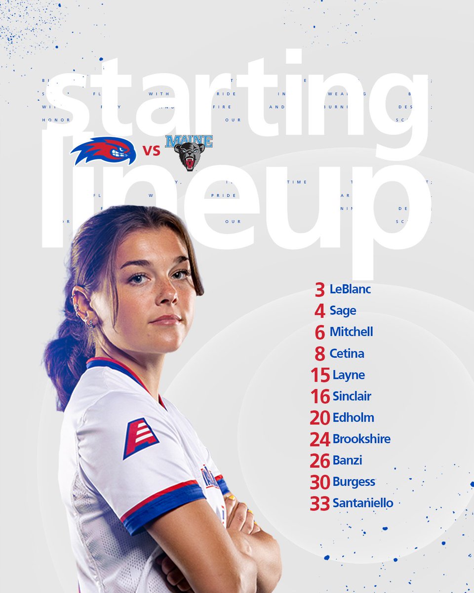 The starting 1⃣1⃣ 

#UnitedInBlue | #AEWSOC