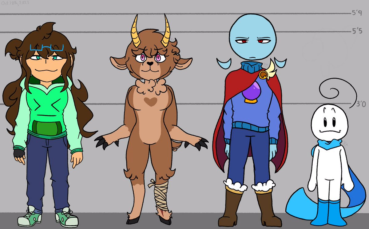 ASawsbuck's tweet image. UPDATE FOR OC REFS!!
Now featuring a height chart! 
(1/2)
#oc #ocref