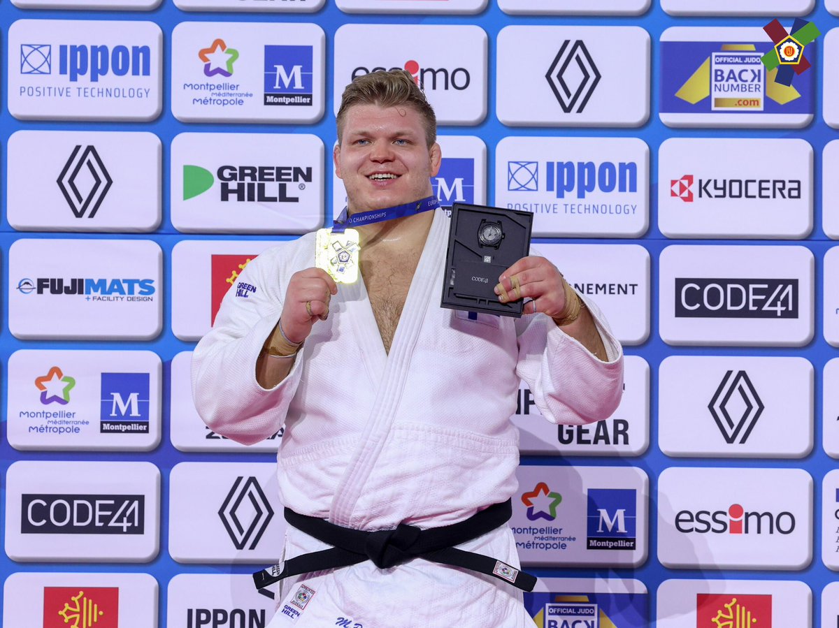 Champion d’Europe. 

Edellinen suomalaisen judokan EM-mitali 1993 ja heti perään 2023 Marasonni voittaa Euroopanmestaruuden! 🇫🇮

#judo #judofi
