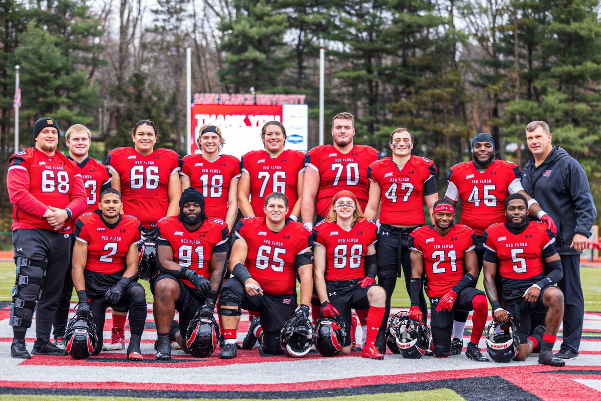 Saint Francis Football tweet media
