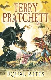 DiscworldHerald's tweet photo. “All we need to do is go back to your place and wait.”
     “What for?
      “The screams or the bangs or the fireballs or whatever,” Granny said vaguely.
     “That’s heartless!”
     “Oh, I expect they’ve got it coming to them.”

#EqualRites 🧙‍♀️ #Discworld03 https://t.co/BE89Tro6dB