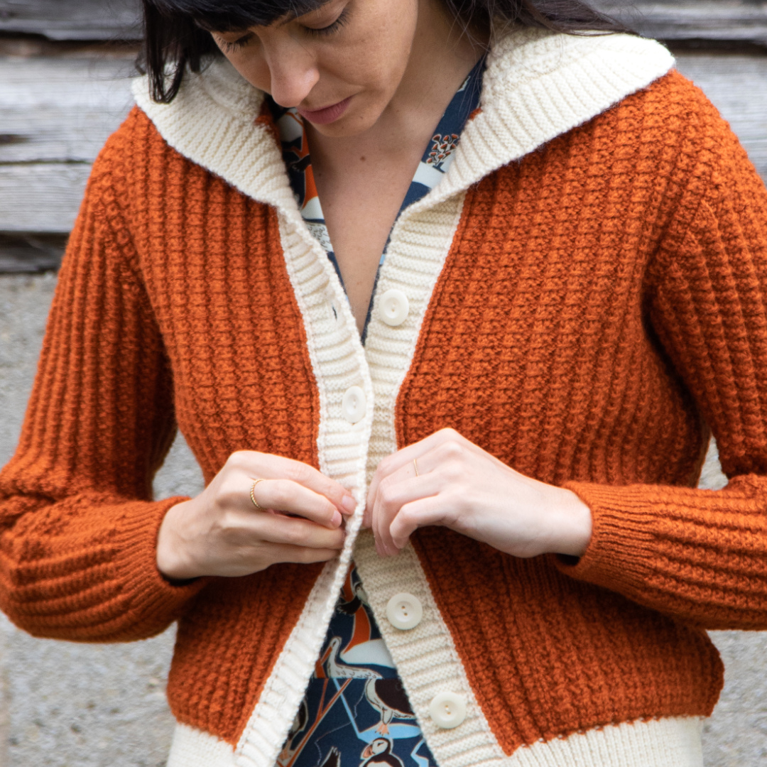 Proudly made in Britain!

The Corvette cardigan is made by Jack Masters a UK knitwear design and manufacturer based in Leicester. 
Also, did we mention the rust yarn was dyed specifically for us? 

#PalavaHeritage #MadeinBritain