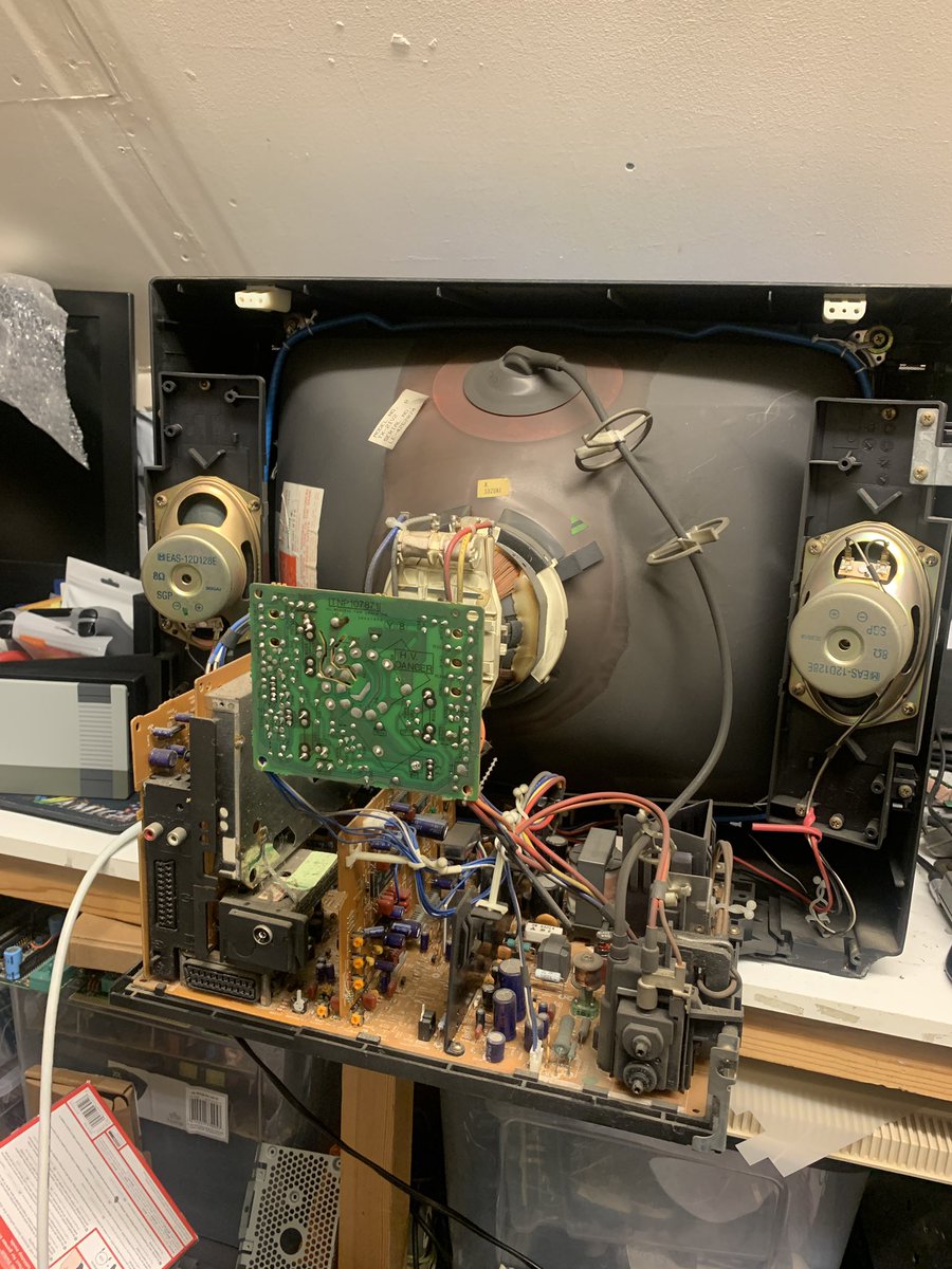_PMDevelopments's tweet image. Panasonic CRT repair, not done one of these for a very long time