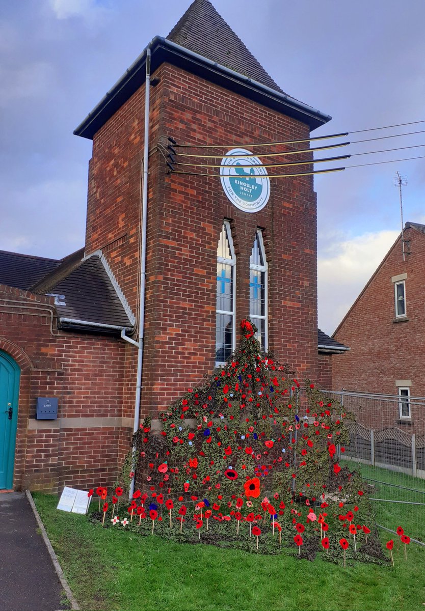 Our Remembrance Display is now in place.

Please feel free to add more poppies to the display.

On Remembrance Sunday we will be holding a minutes silence outside the Centre at 11am. Please join us if you can.

#RemembranceDay2023 #lestweneverforget #poppies #purplepoppy