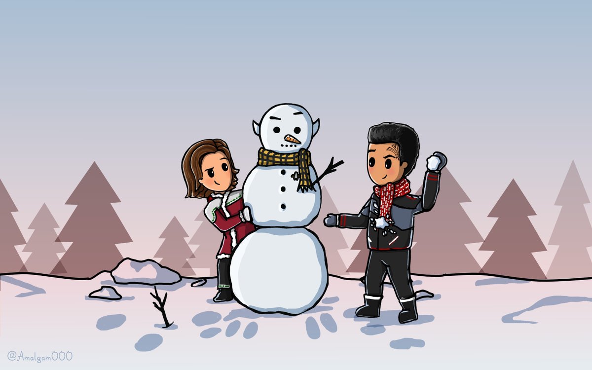 Amalgam000_JC's tweet photo. In case anyone's interested, I made "Do you want to build a snow-Vulcan" into a desktop #wallpaper 😁 Enjoy!
#CartoonVoyager #JanewayxChakotay #JC #fanart #SheGotHimGood #Janeway #Chakotay #StarTrekVoyager #JCfanart #CreativeProcrastination https://t.co/MzlrJXTZfC
