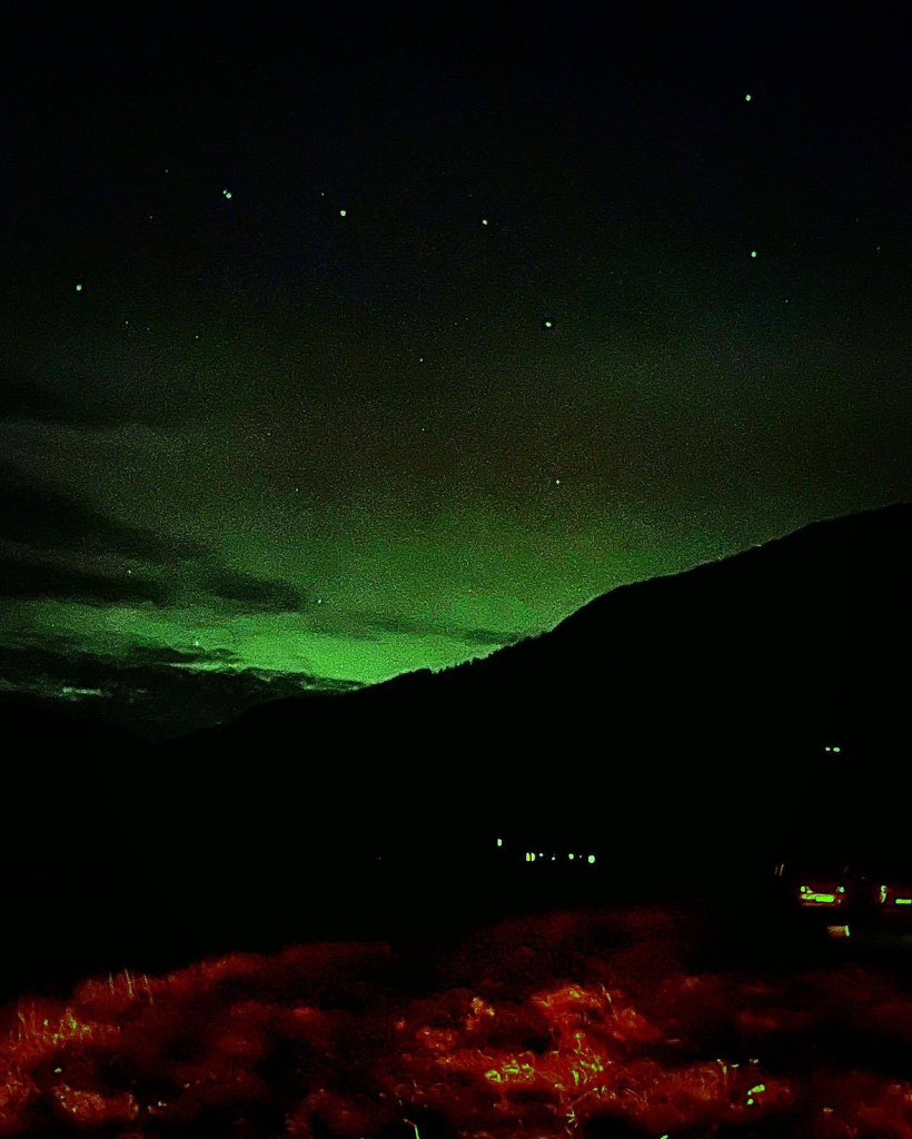 Last night - amazing night sky

#Auroraborealis #NightSky #knoydart