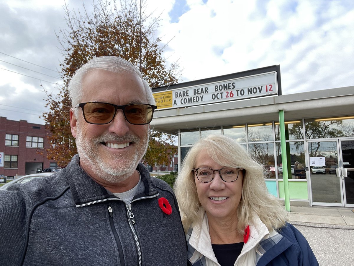 mblawt's tweet photo. Sunday afternoon local theatre 🎭. Bare Bear Bones at the Guelph Little Theatre #SupportYourLocalArts https://t.co/fKqUKUCmFV