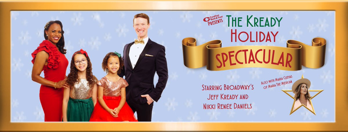 The Topeka Performing Arts Center is proud to announce that CoreFirst Bank and Trust will present "The Kready Holiday Spectacular" this December 23rd on stage in the Georgia Neese Gray Performance Hall, with shows at 1:30 and 7:00 PM.
topekaperformingarts.org/events/2023/kr…