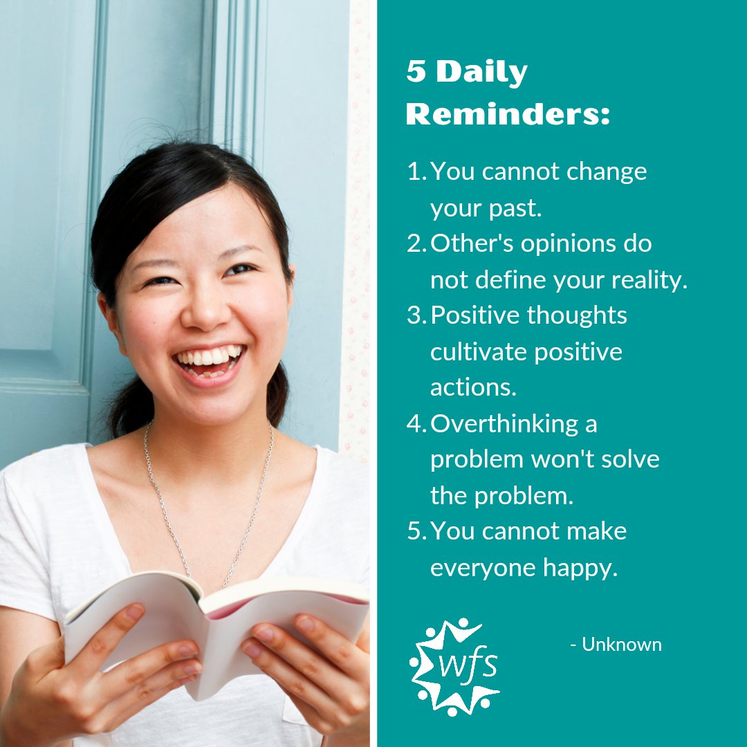 WFS4C's tweet photo. Negative thoughts destroy only myself. 
My first conscious sober act is to reduce negativity in my life. 
#WFS #NewLifeProgram #Statement2
#WomenForSobriety
For more info: https://t.co/u26ksHuW6Y https://t.co/SyMN4z91li