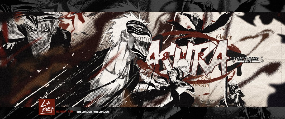 Lxker1x's tweet photo. Ichigo Kurosaki. #ASURACON
Header For @Asura_OW https://t.co/66NqdNS7yo