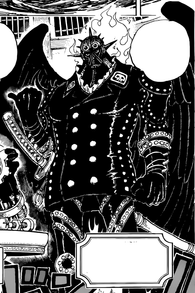 I've not necessarily dug the story pacing and overarching plot directions of recent One piece... but Oda's Yonko Commanders were some of his coolest designs in a long ass time.
