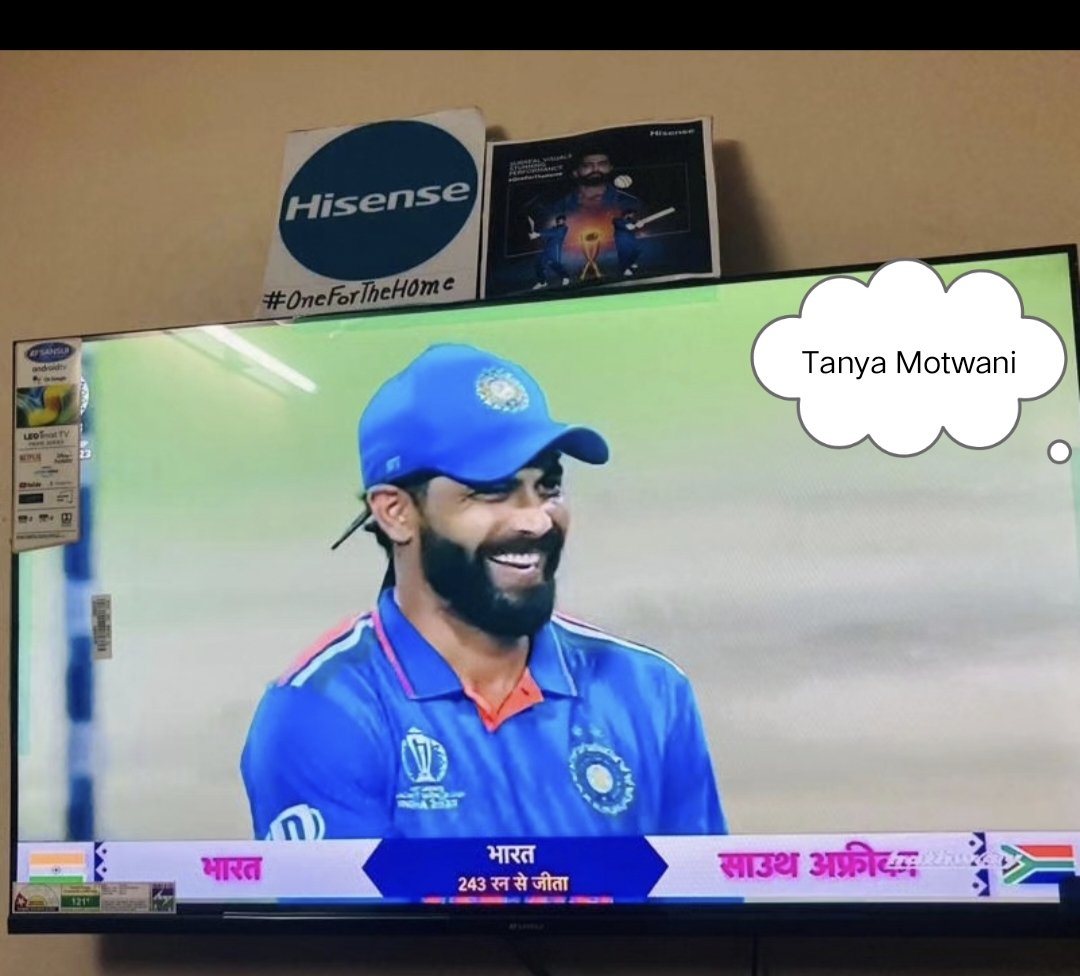 motwanitanya13's tweet image. #oneforthehome 
#HisenseIndia #RavindraJadeja #INDvsSA
@Hisense_IND
@imjadeja

Indiaaaaaaaaaaa ....indiaaaaaaaa.....
 🇮🇳 🇮🇳🇮🇳🇮🇳🇮🇳🇮🇳🇮🇳🇮🇳🇮🇳🇮🇳🇮🇳

Join @Alkajain888 @Beard_Boy_Dixi @dadofbonhisha @surajsahu32 @TheDataAnalyser @HarishM59826428