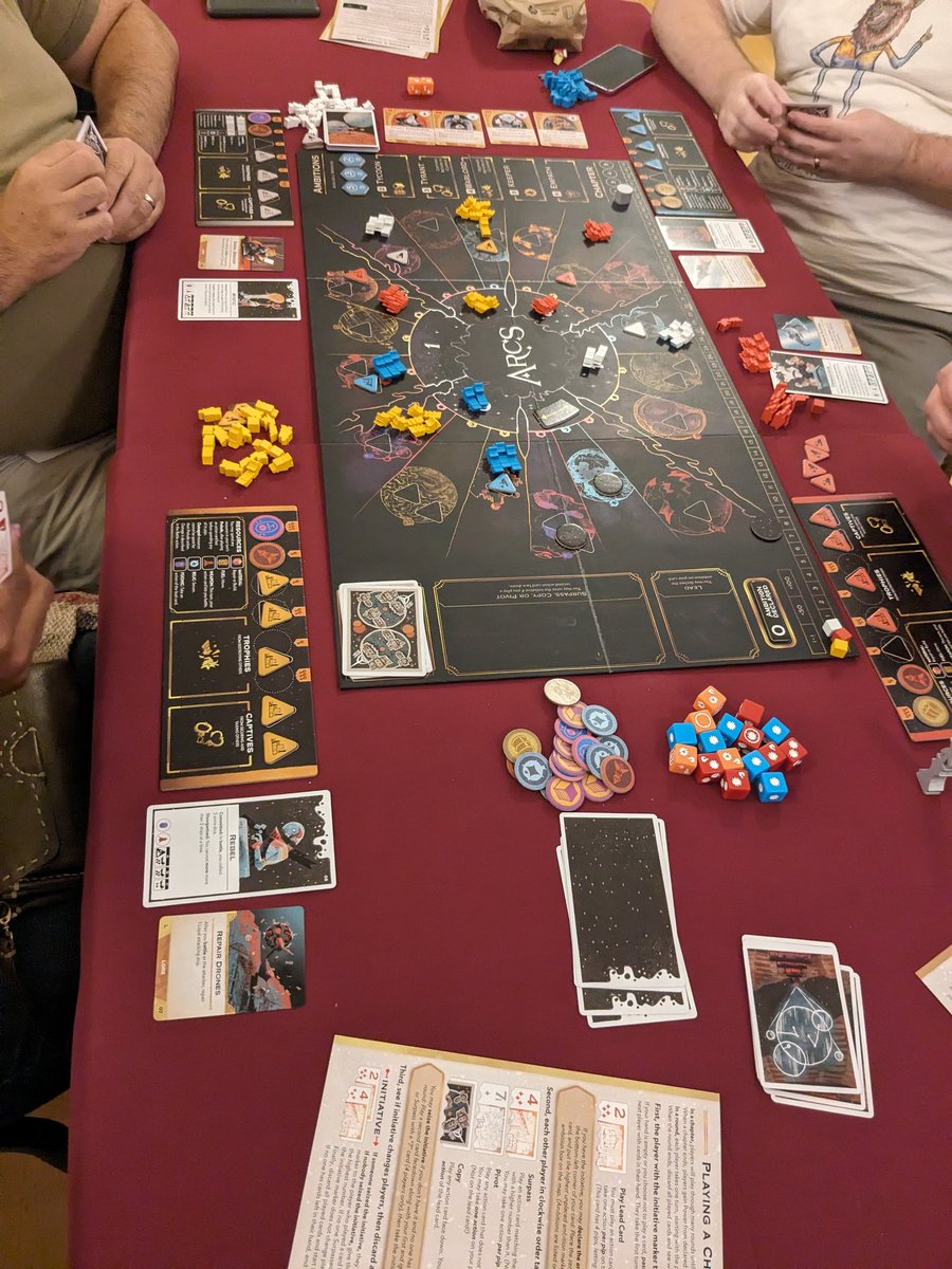 colewehrle's tweet image. Arcs with @candidrum @agauntpanda @DanThurot @grandtrunkgames on the last day of @SDHistCon ##sdhistcon