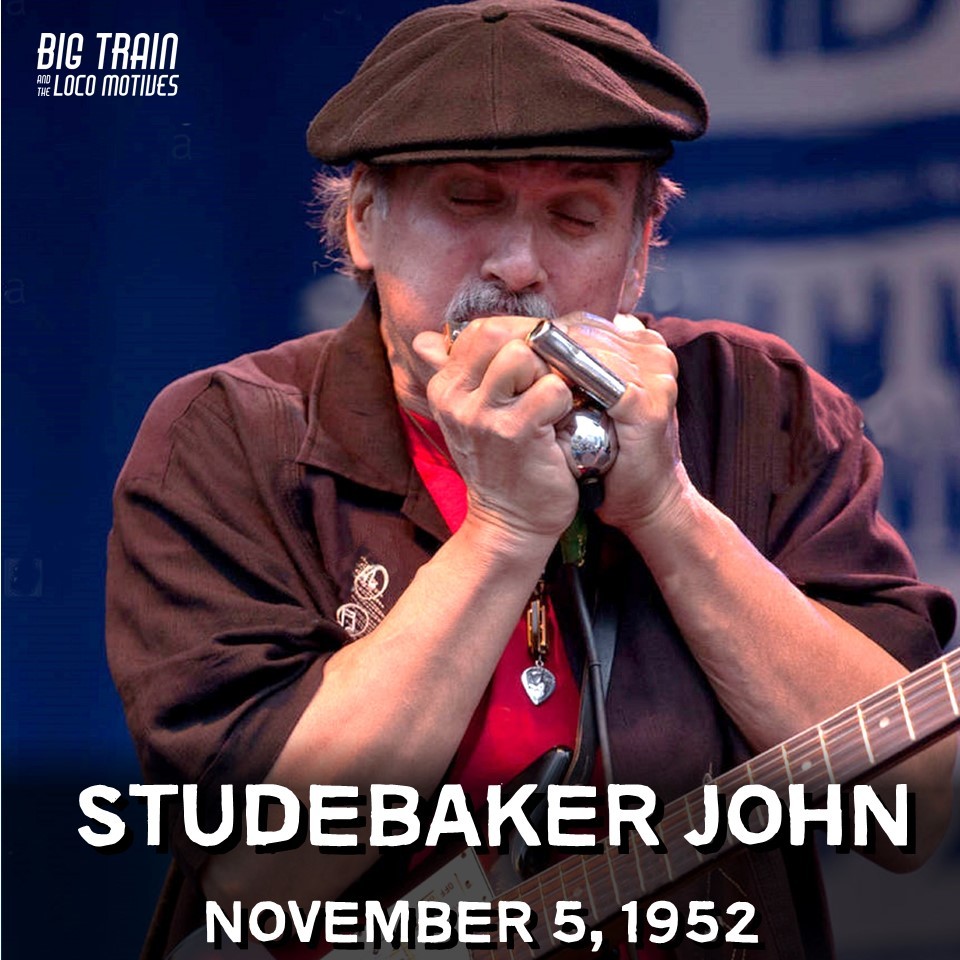 BigTrainBlues's tweet photo. HEY LOCO FANS – Happy birthday to John Grimaldi! Wait – don’t know that name? Well, you sure know his stage name Studebaker John! #Blues #BluesMusic #BluesGuitar #BigTrainBlues #BluesHistory #StudebakerJohn #ChicagoBlues #Chicago @StudebakerJohn https://t.co/anyAZxuZXT