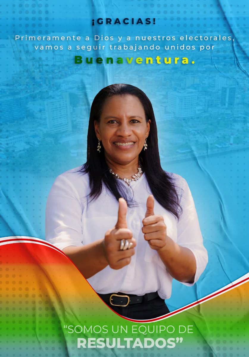 Quiero agradecer a Dios y a todos mis familiares, amigos y conocidos por acompañarnos el domingo 29 de octubre eligiendo a nuestra Concejal Electa, Leidy Marloby Pino Rojas. Ruego a Dios sabiduría, liderazgo y humildad para esta gran mujer en estos cuatros años de trabajo.