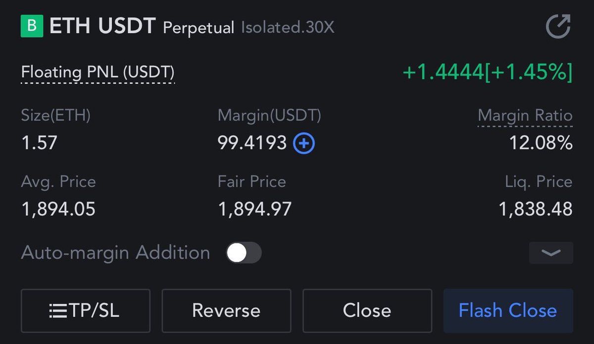 EzMoneyGems's tweet image. I’ve seen many people printing using the $CX technical analysis feature so trying it out for myself. 5 day analysis for $ETH is it’s hitting $2,000 so threw $100 on a long, let’s see 🫡 @ChartAI_erc