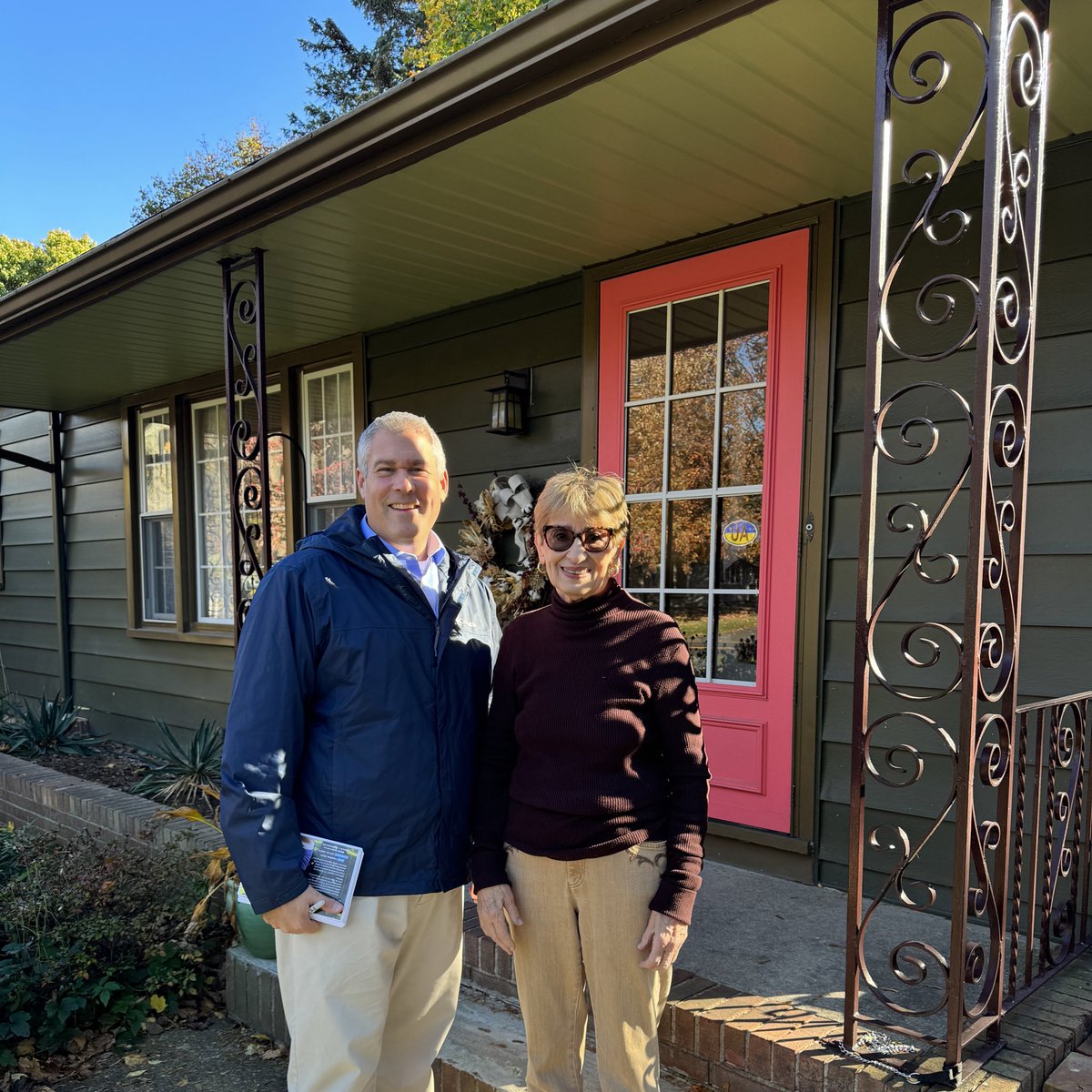 First door knocked today and the woman we met was just getting home from early voting! Today is the last day of early voting and there are only a few hours left to cast your ballot 🗳️

Don’t miss your opportunity to cast your ballot before Election Day this Tuesday, November 7!