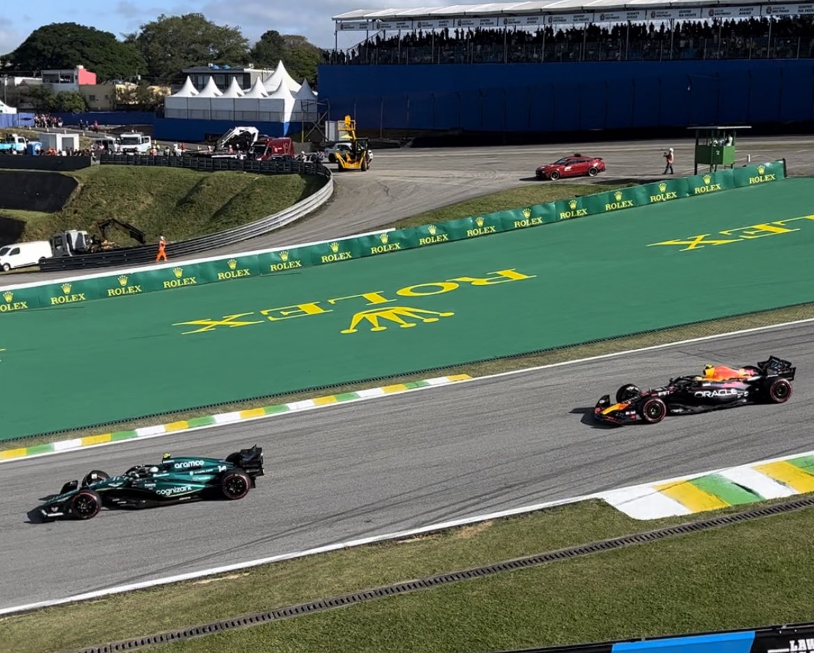 My god <a href="/alo_oficial/">Fernando Alonso</a> is really special… 

Brilliant defence by being creative with lines and battery usage. 

Lesson to all drivers on this planet!