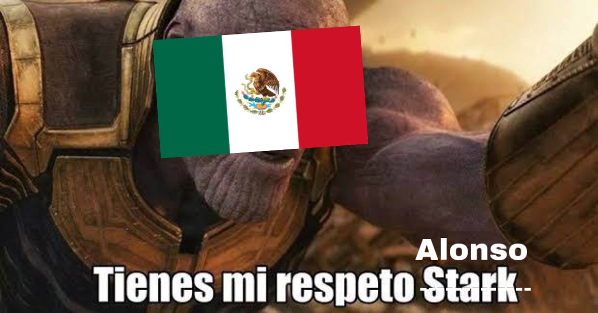 Todo México en este momento, que carrerón nos regalaron Checo Pérez y Fernando Alonso en el #BrazilGp 🇧🇷