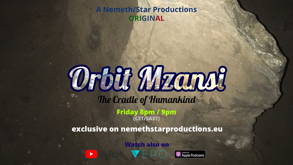 The #CradleOfHumankind, the #SterkfonteinCaves & the #Maropeng Visitors Center. A journey into humanities past in a remastered version in #OrbitMzansi, premieres Friday at 8pm / 9pm (CET/SAST)

#Sterkfontein #WorldHeritageSite #Unesco #HumanEvolution #SATourism #Mzansi #ExploreSA