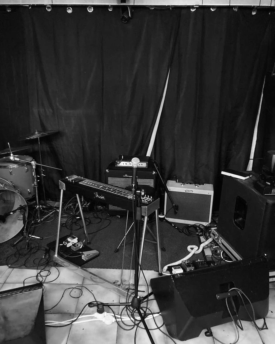 johnjpresley's tweet photo. Out on the road with @dukegarwood this week.. 
Playing mostly pedal steel on this run. 

Come catch a show if you’re near to one of the venues in Belgium or Netherlands. 

#livemusic #pedalsteel #shobudpedalsteel #shobud https://t.co/IwGMZKv7EF
