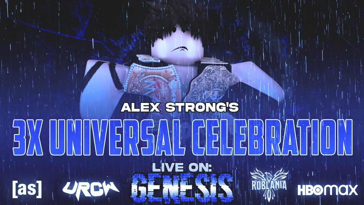 THIS THURSDAY!

NEW 3X Universal Champion #AlexStrong holds his 3X UNIVERSAL Championship Celebration LIVE on GENESIS!

#WPWGenesis